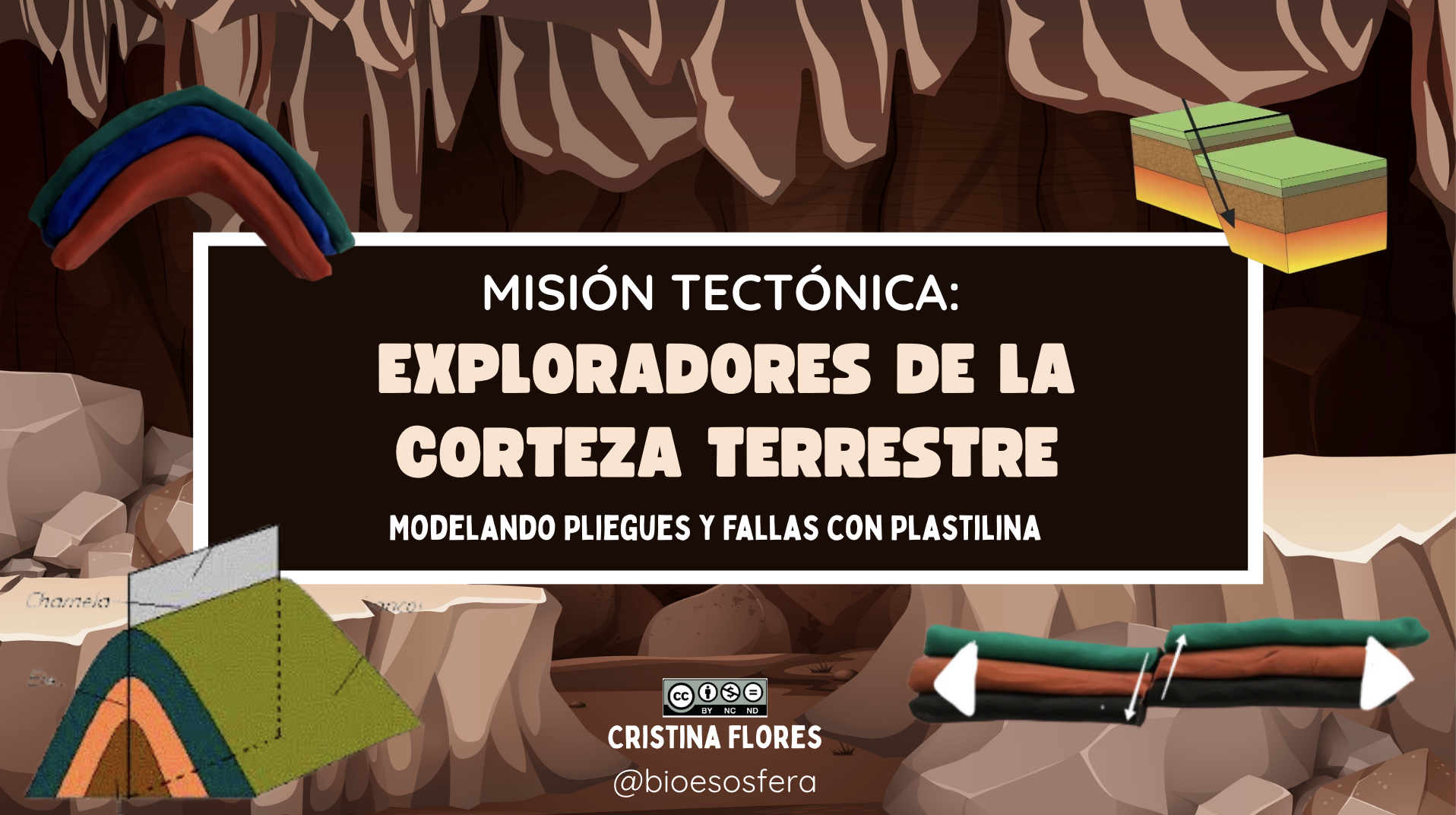 Exploradores de la Corteza Terrestre: Modelando Pliegues y Fallas con Plastilina