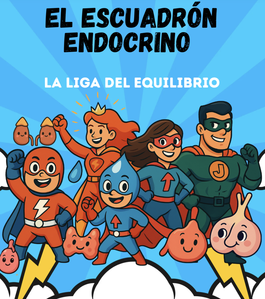 El Escuadrón Endocrino: otra forma de entender las HORMONAS